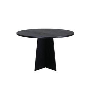 Svea - Nara ronde eettafel - ø110 cm - zwart