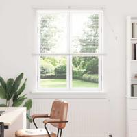 Raam Blind met gordijnen Anders Wit 80 x 130 cm Aluminium