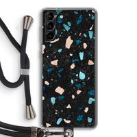 Terrazzo N°11: Samsung Galaxy S21 Plus Transparant Hoesje met koord