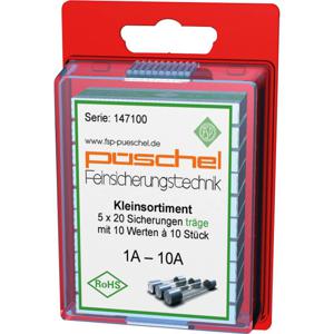 Püschel Feinsicherungen SORTI03TB SORTI03TB Buiszekering (Ø x l) 5 mm x 20 mm Traag -T- Inhoud 100 stuk(s)