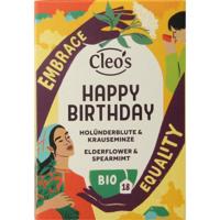Cleo&apos;s Happy birthday bio