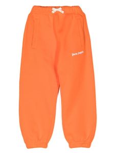 Palm Angels Kids pantalon de jogging à logo imprimé - Orange