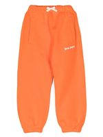 Palm Angels Kids pantalon de jogging à logo imprimé - Orange