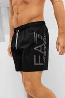 EA7 Emporio Armani 7M002001 Zwembroek Heren Zwart/Zilver - Maat XXL - Kleur: ZilverZwart | Soccerfanshop