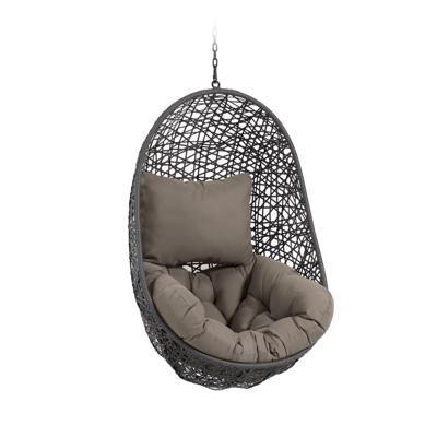 Kave Home Hangstoel 'Florina' kleur Antraciet