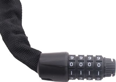 Edge Kettingslot met code web racer 90cm - zwart