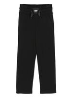 Dkny Kids pantalon de jogging à slogan imprimé - Noir