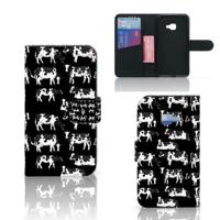 Samsung Galaxy Xcover 4 | Xcover 4s | Telefoonhoesje | Met pasjeshouder | Koetjes Samsung Galaxy Xcover 4 | Xcover 4s | Telefoonhoesje | Met pasjeshouder | Koetjes