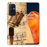OnePlus 9 | Siliconen hoesje | met foto Bladmuziek