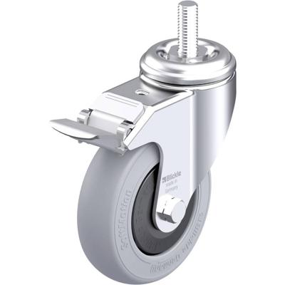 Blickle LKRA-POES 102KF-FI-SG-GS12 Apparaatzwenkwiel Wieldiameter: 100 mm Draagvermogen (max.): 120 kg 1 stuk(s)