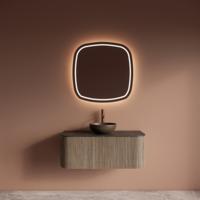 Badkamermeubelset Gliss Design Alluro 100 cm Corn Silk