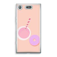 Donut: Sony Xperia XZ1 Compact Transparant Hoesje Donut: Sony Xperia XZ1 Compact Transparant Hoesje
