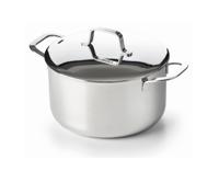 Beka Kookpan Maestro RVS met deksel ø 20 cm / 3.7 liter - geschikt voor alle warmtebronnen