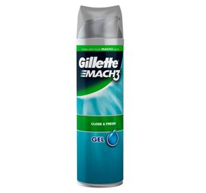 Gillette Mach3 Shave Gel Close and Fresh Scheergel Mannen 200 ml