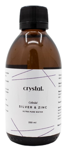 Crystal Colloidaal Zilver & Zink Ultra Pure Water