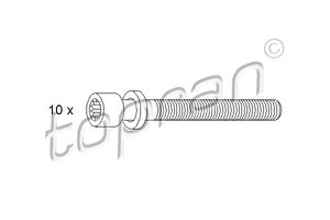 Cilinderkopbout set TOPRAN, u.a. für Audi, VW, Seat