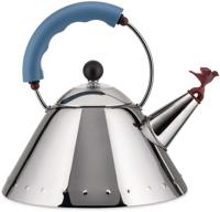 Alessi Fluitketel - 9093 - Blauw - 2 liter - door Micheal Graves Alessi Fluitketel - 9093 - Blauw - 2 liter - door Micheal Graves