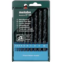 Metabo 627158000 Metaal-spiraalboorset 10-delig 10 stuk(s)