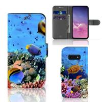 Samsung Galaxy S10e | Telefoonhoesje | Met pasjeshouder | Vissen