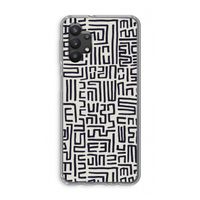 Moroccan Print: Samsung Galaxy A32 5G Transparant Hoesje