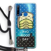 Avo Good Day: Huawei P20 Lite (2019) Transparant Hoesje met koord