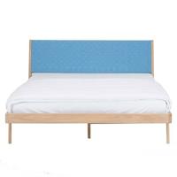 Gazzda Fawn bed 180x200 cotton webbing blue - thumbnail