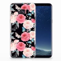 Samsung Galaxy S8 Plus TPU Case Butterfly Roses - thumbnail