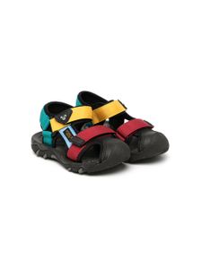 Miki House sandales colour block - Multicolore