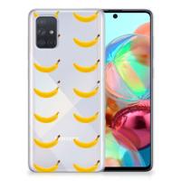 Samsung Galaxy A71 | Siliconen Case | Banana