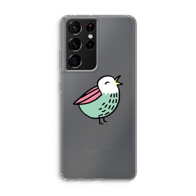 Birdy: Samsung Galaxy S21 Ultra Transparant Hoesje