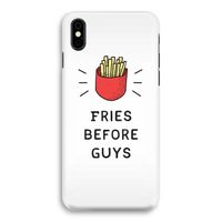 Fries before guys: iPhone Xs Volledig Geprint Hoesje