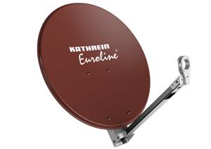 Kathrein KEA 650 Satellietschotel 65 cm Reflectormateriaal: Aluminium Rood, Bruin