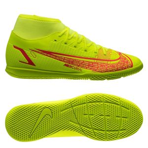 Nike Mercurial Superfly 8 Club IC Motivation - Neon/Zwart/Rood