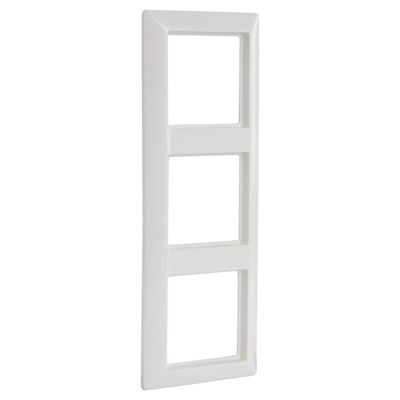 Jung AS500 Afdekraam | Inbouw | 3-voudig | Polarwit - 66.003.24