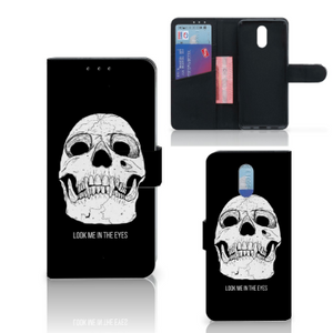 Telefoonhoesje met Naam Nokia 2.3 Skull Eyes