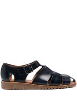 Paraboot sandales à boucle - Bleu