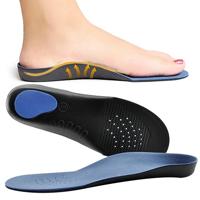 Een paar flatfoot orthesen Cubitus Varus orthopedische voeten kussen pads zorg inlegzolen schoenmaat: XS (34-37)