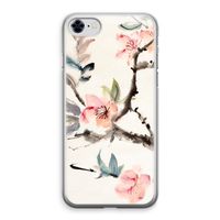 Japanse bloemen: iPhone 8 Transparant Hoesje