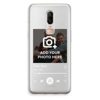 Music Player: OnePlus 6 Transparant Hoesje