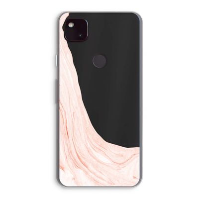 Peach bath: Google Pixel 4a 5G Transparant Hoesje