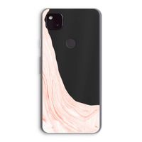Peach bath: Google Pixel 4a 5G Transparant Hoesje