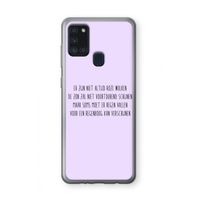Regenboog: Samsung Galaxy A21s Transparant Hoesje