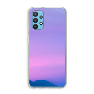 Sunset pastel: Samsung Galaxy A32 4G Transparant Hoesje