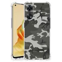 OPPO Reno8 T 4G Doorzichtige Silicone Hoesje Army Light