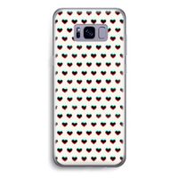 Hartjes: Samsung Galaxy S8 Plus Transparant Hoesje
