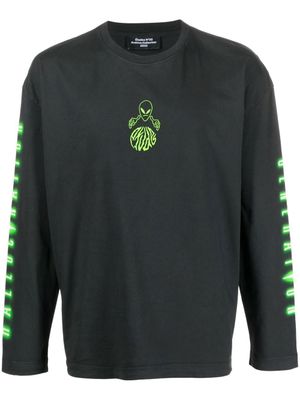Études Studio t-shirt Hallucination à manches longues - Gris
