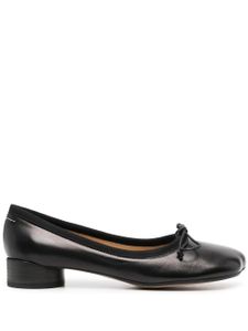 MM6 Maison Margiela ballerines Anatomic en cuir - Noir