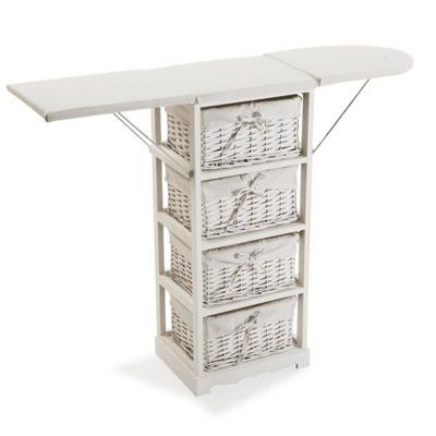 Stoomstrijkijzer Basic Wit Hout (30 x 85 x 110 cm)