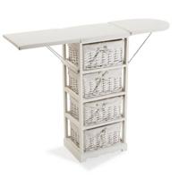 Stoomstrijkijzer Basic Wit Hout (30 x 85 x 110 cm)