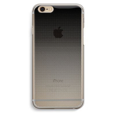 Musketon Halftone: iPhone 6 / 6S Transparant Hoesje